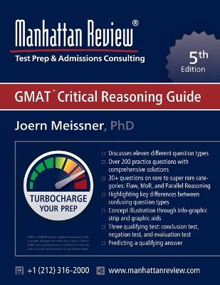 Book cover for Manhattan Review GMAT Critical Reasoning Guide [5th Edition]