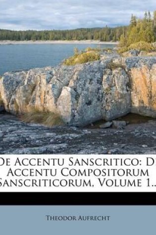 Cover of de Accentu Sanscritico