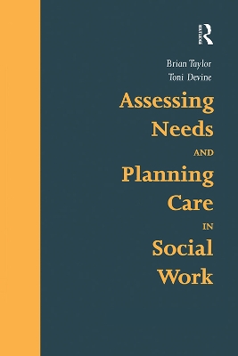 Book cover for Assessing Needs and Planning Care in Social Work