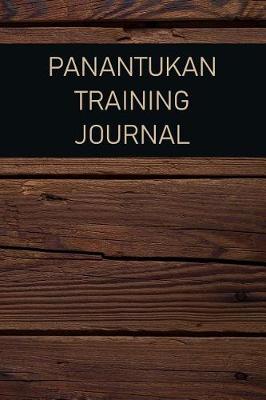 Book cover for Panantukan Training Journal