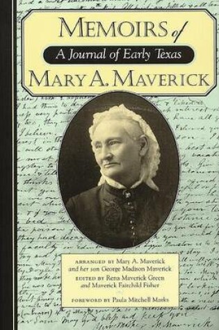 Cover of Memoirs of Mary A. Maverick