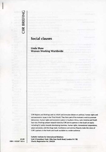 Cover of Social Clauses