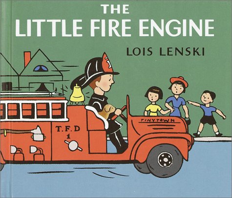 Book cover for The Little Fire Engine