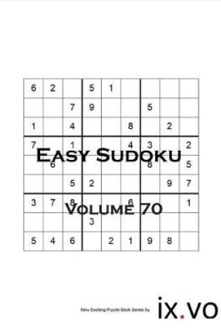 Cover of Easy Sudoku Volume 70