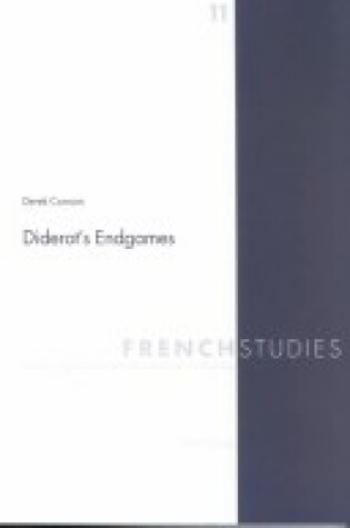 Cover of Diderot's Endgames