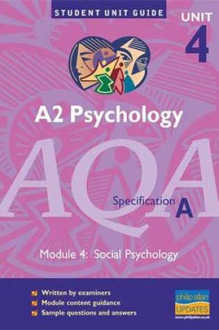 Cover of AQA (A) Psychology