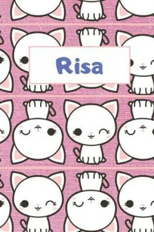 Cover of Risa Personalized Genkouyoushi Notebook