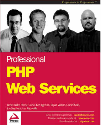 Book cover for Professional PHP Web Services