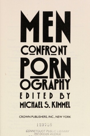 Cover of Men Confront Pornography