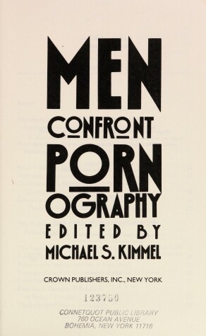 Book cover for Men Confront Pornography