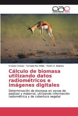 Book cover for Cálculo de biomasa utilizando datos radiométricos e imágenes digitales