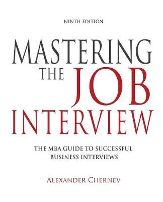 Book cover for Mastering the Job Interview, 9th Edition