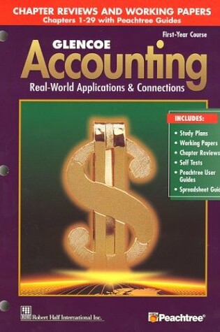 Cover of Glencoe Accounting: Chapters 1-29, Working Papers