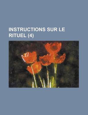 Book cover for Instructions Sur Le Rituel (4 )