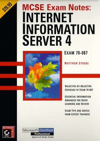 Book cover for Internet Information Server 4