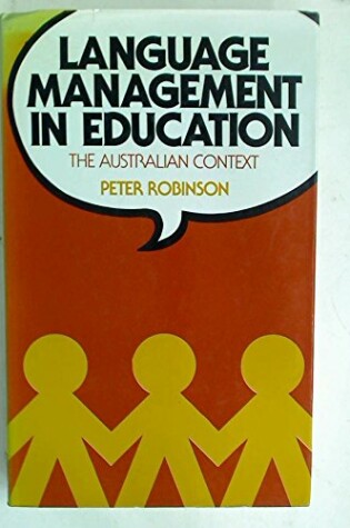 Cover of Language Management in Education