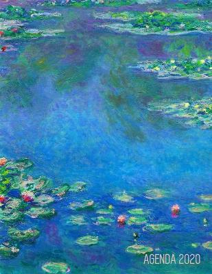 Book cover for Claude Monet Pianificatore Settimanale 2020