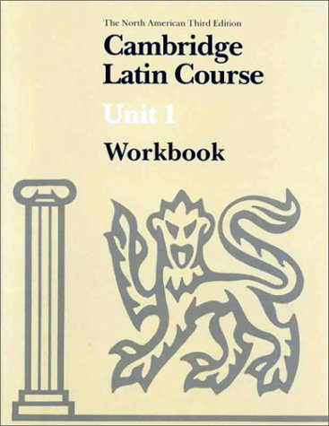 Cover of Cambridge Latin Course Unit 1 Workbook North American edition