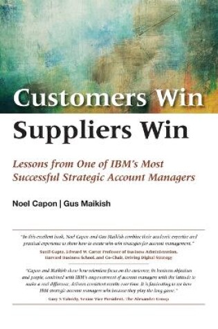 Cover of Customers Win, Suppliers Win