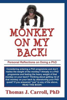 Book cover for Monkey on my Back