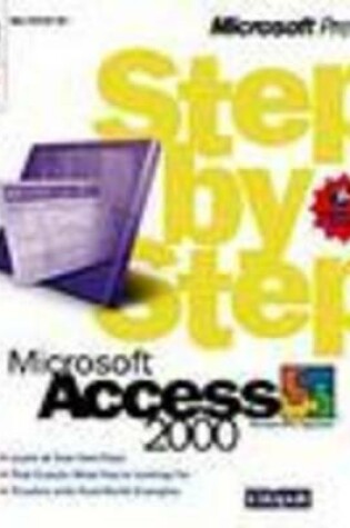 Cover of Microsoft Access 2000 Step by Step