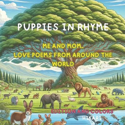 Book cover for Puppies in Rhyme