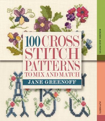 Book cover for 100 Cross Stitch Patterns to Mix and Match