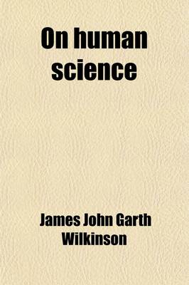 Book cover for On Human Science; Good and Evil, and on Divine Revelation