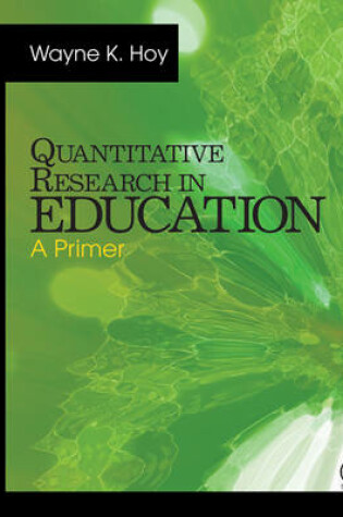 Cover of Quantitative Research in Education