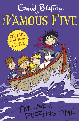 Book cover for Famous Five Colour Short Stories: Five Have a Puzzling Time