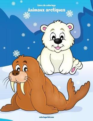 Cover of Livre de coloriage Animaux arctiques 1