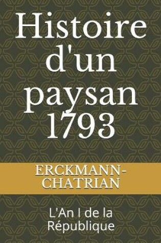 Cover of Histoire d'un paysan 1793