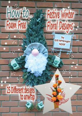 Book cover for How to.. Foam Free Festive Winter Floral Designs