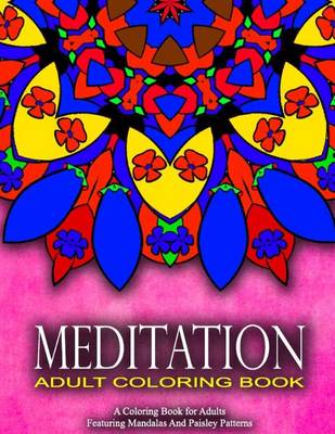 Book cover for MEDITATION ADULT COLORING BOOKS - Vol.17