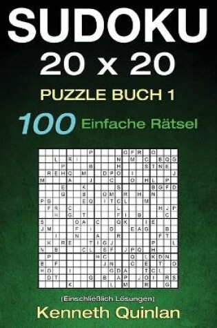 Cover of Sudoku 20 x 20 Puzzle Buch 1