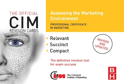 Book cover for CIM Revision Cards: Assessing the Marketing Environment