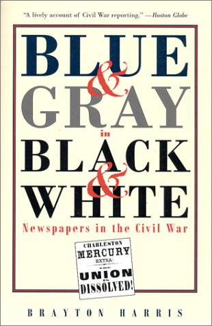 Book cover for Blue and Gray in Black and White