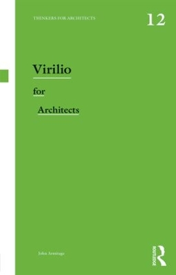 Book cover for Virilio for Architects