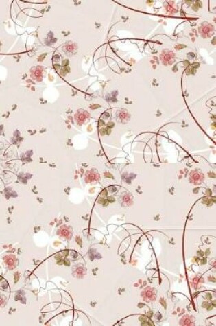 Cover of Rose Petal Flower Notebook