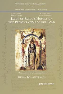 Book cover for Jacob of Sarug's Homily on the Presentation of our Lord