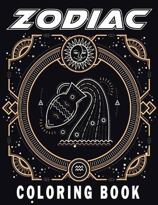 Book cover for Zodiac Coloring Book