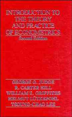 Cover of Introduction to the Theory and Practice of Econometrics