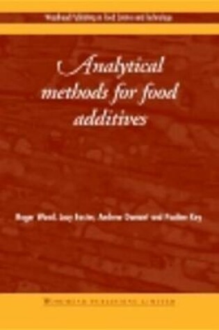 Cover of Analytical Methods for Food Additives
