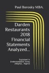 Book cover for Darden Restaurants 2018 Financial Statements Analyzed...