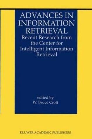 Cover of Advances in Information Retrieval