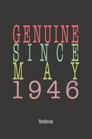 Cover of Genuine Since May 1946