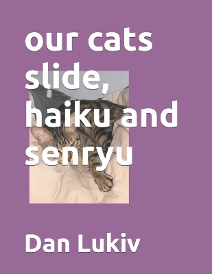 Book cover for our cats slide, haiku and senryu