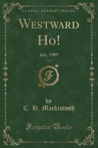 Cover of Westward Ho!, Vol. 5