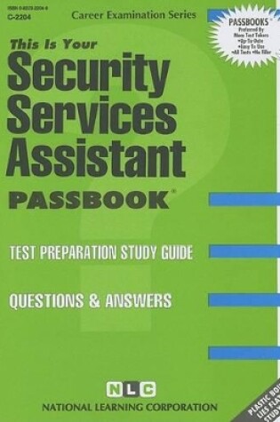 Cover of Security Services Assistant