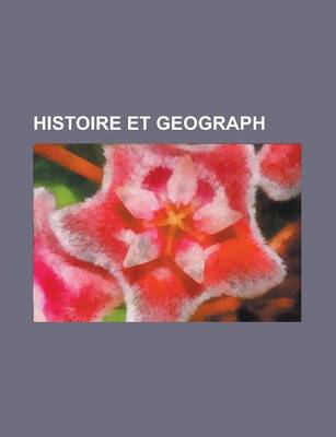 Book cover for Histoire Et Geograph